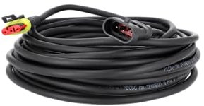 Timbera 10m / 33ft Durable Low Voltage Charging Cable for FLYMO 1200R, EasiLife GO 200, 350, 500, 800 – Robotic Lawnmower Transformer Power Supply Accessory – Replacement Extension Cord – 10 metres