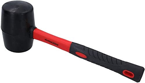 Unibos Camping Travelling Brick Laying Heavy Duty Fibre Handle 32Oz Rubber Mallet