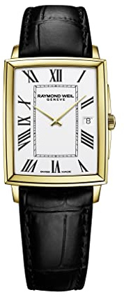 RAYMOND WEIL Toccata Herrenuhr – 5425 – PC – 00300 – Rechteck – Quarz, weiß