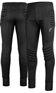 Reusch Herren Fußball Torwarthose lang gepolstert für Erwachsene Torhüter Goalkeeping Training Pant