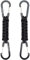 GREATRIL Schlüsselband Doppelkarabiner 2 Stück - Paracord mit 2 Karabinerhaken Ring Schlüsselanhänger Schlüsselring Kurz für Arbeit Autoschlüssel Flasche Camping Wandern Jungen/Mädchen/Herren/Frauen
