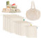 Anstore Lot de 11 sacs à fruits et légumes, réutilisables, en coton, sans plastique, pour courses, fruits, légumes, pain (2 x S, 4 x M, 4 x L + 1 sac de rangement)