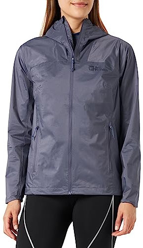 Jack Wolfskin Damen Women's Prelight 2.5L Jacket Regenjacke Blau L