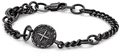Fynch-Hatton Armband FHJ-0035-B-19 Edelstahl Antik