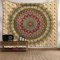 Arawat Wandteppich Mandala Gelb Wandtuch Tapestry Gothic Wand Deko Aesthetic Wandteppiche Bohemian Wanddeko Wandbehang Boho Zimmer Deko (150 x 200cm)