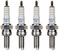 4 x Zündkerze passend für Kawasaki ZZR 600 Bj. 1990-2008