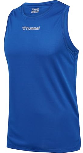 Hummel Herren Hmlrun Singlet S/L T-Shirt, Blau, L EU