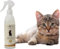 Natürliches und pflanzliches Trockenshampoo für Katzen, ohne Wasser oder Ausspülen – für eine effektive chemische Reinigung, Linie 101 (100 ml)