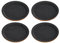 FLCPJGV 4X Möbelgleiter-Pads Möbelpads Bodenschoner Möbelgleiter für Teppiche, Durchmesser 9cm