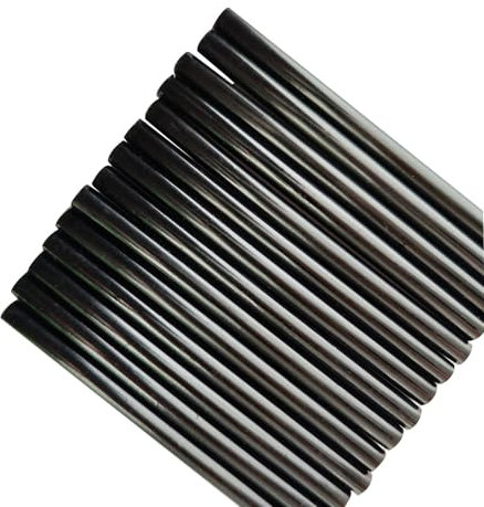 Gxadwzy Heißklebestifte 7x100mm Schwarz Klebestifte für 7mm Heißklebepistole 80 Stück