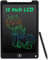 Coolzon LCD Schreibtafel, 12 Zoll Bunte Bildschirm Schreibtablett für Kinder Erwachsene, Löschbare LCD-Zeichenbrett Elektronische Schreibtafel Tragbar LCD Drawing Writing Tablet, Schwarz