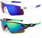 Hifot 2 Pack Kids Teens Sports Running Baseball Cycling Sunglasses, UV400 Protection Eyewear Visor, Wrap-Around, Polarized, Unisex-Kids, Full Frame, Plastic, Polycarbonate Lenses, Sporty Style