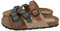 Inter Bios 7213 Sandalias de Pala Piel, con Tres Hebillas Ajustables y Suela de Corcho Mujer Sandalias Ours 38