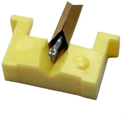 Puntina di ricambio per fonografo, per cartucce Shure M70B N70B N72B M70EJ, per giradischi in vinile (giallo)