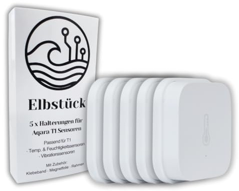 Halterung für Aqara T1 Sensor – Temperatur, Feuchtigkeit & Vibration (5 Stück)