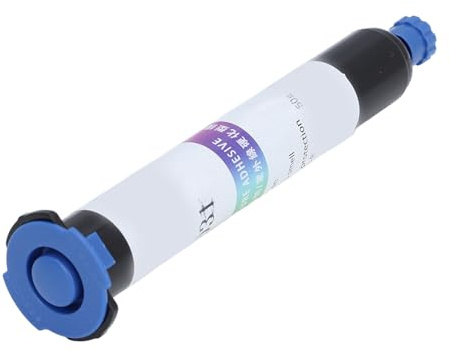 CHICIRIS Pegamento adhesivo UV de curado rápido de alta resistencia para protección de soldadura electrónica, refuerzo de placa de circuito FPC, material de resina