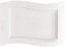Villeroy & Boch 10-2525-2699 Assiette Gourmet Porcelaine Blanc 40,5 x 24,5 x 8 cm 1 Assiette
