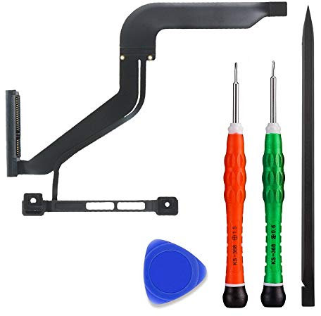 MMOBIEL Ersatz-HDD-Festplatten-IR-Sensor-Kabel mit Festplattenhalterung, kompatibel mit MacBook Pro A1278 13 Zoll Mitte 2012, Teilenummer 821-2049-A
