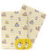 Geschenkpapier für Kinder, Geschenkpapier für Kinder, Winnie Puuh, 2 Bögen und 2 Anhänger