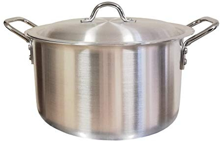Mastercook Aluminium Casserole Stockpot Pan Pot Dish with Lid (23cm/5.4LT)