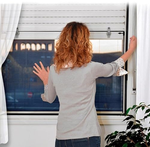 Torbel Moustiquaire volet Roulant Universelle Blanc 100x160 cm