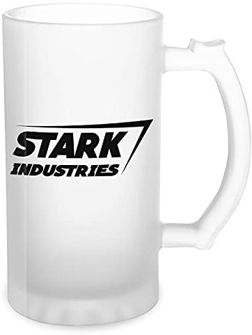 Stark Industries Iron Man Avenger Transparent Bierkrug Stein 500ml Tasse