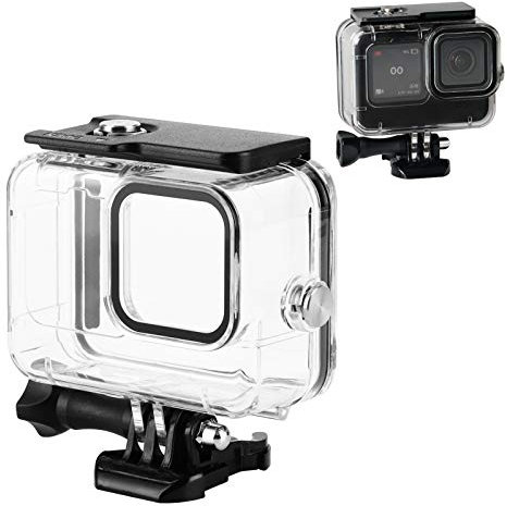Housing Case for Gopro 9, 45M Action Camera Waterproof Case Housing Cover Shell Protection Accessories