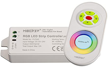 Milight LED Funk Controller RGB 12V/24V DC 12A für RGB LED Strips