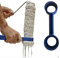 Outil de nettoyage pour rouleau de peinture, nettoyez un rouleau de peinture en quelques secondes, rouleau de peinture pour petit et large rouleau, économisez votre vieux rouleau de peinture