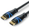 BlueRigger 8K HDMI Cable (3M - 4 Pack, 8K 60Hz HDR, 4K 120Hz, High Speed 48Gbps with Ethernet, eARC, 3D, HDCP 2.3) - Compatible with PS5, Xbox, Roku, Apple TV, Switch, PC