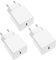3er-Pack USB C Ladegerät 20W für Apple iPhone 16/16e/16 Pro/16 Pro Max/16 Plus 15 14 13 12 11 Pro Max X XS SE, iPad, AirPods, Schnellladegerät Handy Stecker Charger, USBC Netzteil Power Adapter