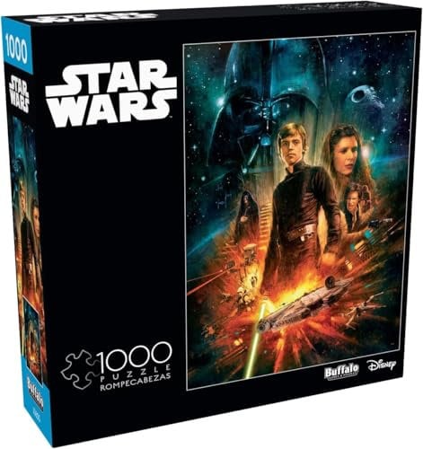 Buffalo Games - Star Wars - The Destiny of a Jedi - 1000 Piece Jigsaw Puzzle for Adults Challenging Puzzle Perfect for Game Nights - Finished Size 26.75 x 19.75
