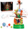 INSOON Violinstrauß Bauspielzeug Set mit Melodie und Licht, 782 Stück Mini Blumenstrauß Klemmbausteine Set mit Getriebesystem, Dekoration & kreatives Geschenk für Frauen und Mädchen ab 6 Jahren