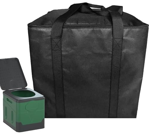 Camping Toilet Storage Bag - Toilet Protector, Multifunctional Toilet Carry Bag | Hygienic Travel Toilet Organizers, Disposables Toilet Bag Packs, Foldable Toilet Bag, Carry Bag for Backpacking