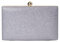 MICHELLE MOON Handtasche Damen Klein Elegant mit Glitzer | Abendtasche Flieder | Clutch Flieder für Hochzeit, Party und besondere Anlässe | Handtasche Damen Flieder mit abnehmbarer Schulterkette