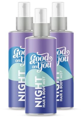 Good on you - Hair & Body Mist Night - Bodyspray - Parfüm Damen - Haarpafrüm - Body Mist für Frauen, 150 ml - 3er Pack