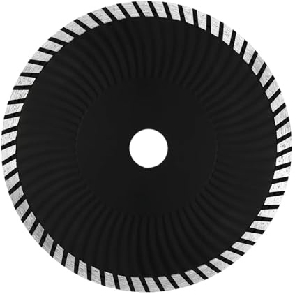 180 mm 7 Zoll Diamant-Kreissägeblatt, Trennscheibe, gewellt, verstärkt, for Marmor, Beton, Porzellan, Fliesen, Granit