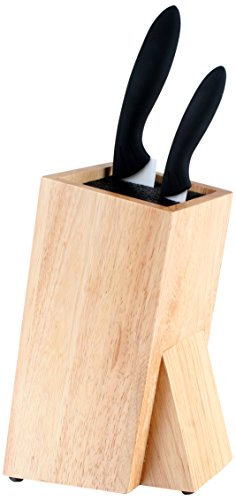 Popron Bankett Holzständer für Keramikmesser Brillante 24,5 cm, mit Borsten