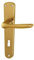 MANIGLIA IN ALLUMINIO BRONZO PER PORTE INTERNE HOPPE MOD. MILANO FORO CHIAVE