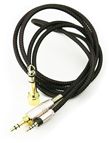 NewFantasia Replacement Audio Upgrade Cable for Sennheiser HD4.40, HD 4.40 BT, HD4.50, HD 4.50 BTNC, HD4.30i, HD4.30G Headphones 1.5meters/4.9feet