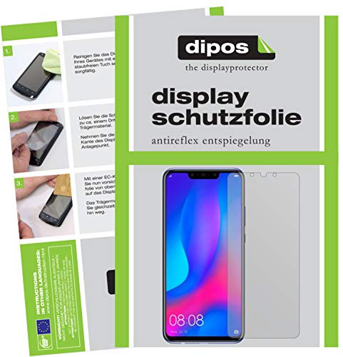 dipos 6x Matte Screen Protector for Huawei Nova 3i | Ultra-Thin, Anti-Glare, Anti-Reflective, Perfect Fit, Anti-Scratch, Bubble-Free, Fingerprint Compatible, Easy Installation