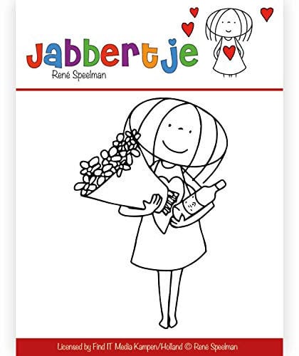 Jabbertje Clearstamp - Bouquet