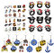 HOWAF 28Pcs Piraten Mitgebsel Set, Piraten Party zubehör Piraten Schlüsselanhänger Piraten Ringe Piraten Tattoos für Kindergeburtstag, Halloween, Preise