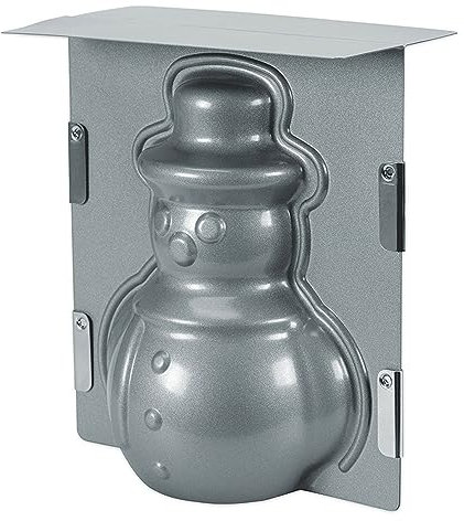 Städter 661820 Schneemann – 3D-Backform, Metall, 19 x 21 x 12 cm