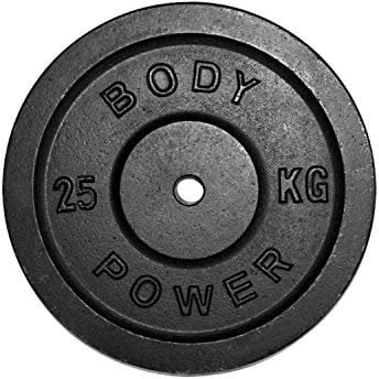 BODYPOWER 25Kg Cast Iron Standard Weight Plates (x2)