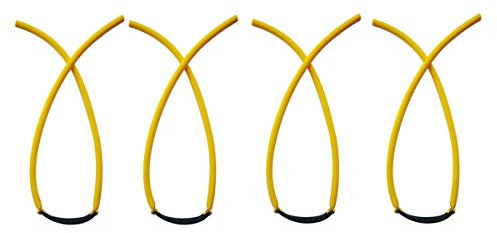 GM&BW 4 Catapult Replacement Band sets, Elastic Rubber tubular Bands,Compatible with Catapult from Trumark,Daisy,Barnett,Marksman, Suitable for slingshot hunting (Light)