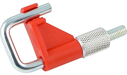 Fittingteile - Geschwindigkeitsregler Schlauchklemme PVC-Schlauch Absperrventile (Farbe: Rot - Für Schlauch Ø außen: 1 bis 10 mm)