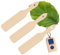 3x HOFMEISTER® Crepes-Wender, 30 cm, zum Wenden von Crepes und schaben von Spätzle, keine Kratzer in der Pfanne, hitzebeständiger Teigschaber, Buchen-Holz, Zubehör für Crepes Maker