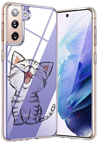 CoolGadget Handyhülle für Samsung Galaxy S21 mit Motiv | Silikon Case mit kratzfestem UV Print, langanhaltende Farben, stoßfest, flexibles TPU