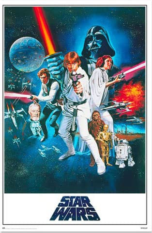 Star Wars - Classic- Film Kino Movie Poster Plakat - Größe 61x91,5 cm